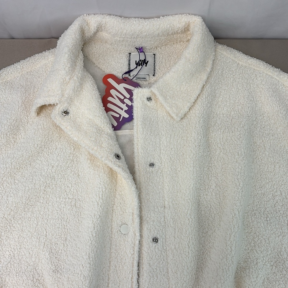 Fabletics Yitty Teddy Shacket sz 1X oversized - Picture 17 of 17